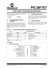 PIC16F777-E/PT 数据规格书 1