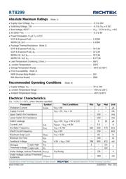 RT8299 datasheet.datasheet_page 4