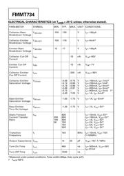 FMMT734TA 数据规格书 2