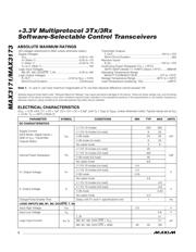 MAX3173CAI 数据规格书 2