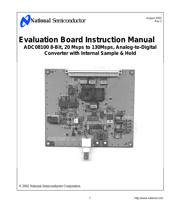ADC08100EVAL datasheet.datasheet_page 1