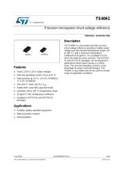 TS4061AILT-1.25 datasheet.datasheet_page 1