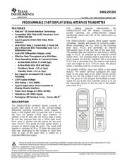 SN65LVDS303ZQE datasheet.datasheet_page 1