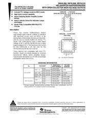 SN74LS06NS datasheet.datasheet_page 1
