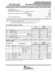 SN74LS06NS datasheet.datasheet_page 3