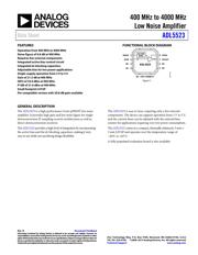 ADL5523-EVALZ datasheet.datasheet_page 1