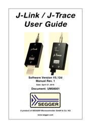 J-LINK ULTRA+ User Reference Manual Guide Segger Microcontroller ...