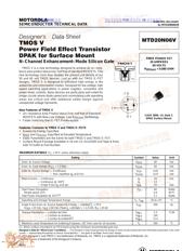 MTD20N06 datasheet.datasheet_page 1