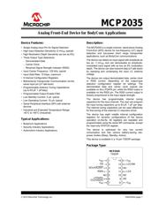 MCP2030-I/ST 数据规格书 1