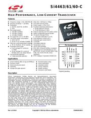 SI4463 Datasheet PDF - AiPCBA