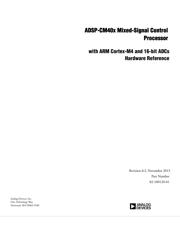ADSP-CM409F 数据规格书 1