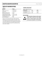 ADCMP395ARMZ datasheet.datasheet_page 4