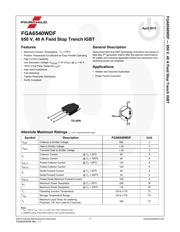 FGA6540WDF datasheet.datasheet_page 1