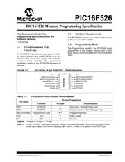 PIC16F526-E/P datasheet.datasheet_page 1