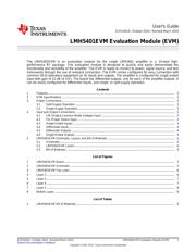 LMH5401EVM datasheet.datasheet_page 1