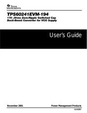TPS60242DGKTG4 datasheet.datasheet_page 1
