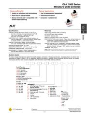 1101-M2-S3AV2-KE2 BLACK 数据规格书 1