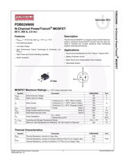 FDB024N06 datasheet.datasheet_page 1