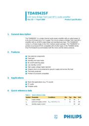 TDA8943SF datasheet.datasheet_page 1