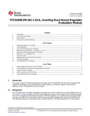 TPS5430EVM-342 数据规格书 1