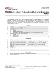 TPS61260EVM-673 datasheet.datasheet_page 1