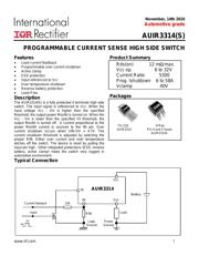 AUIR3314S 数据规格书 1