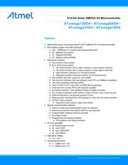 ATXMEGA32D4-CU 数据规格书 1