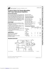 LF357BN datasheet.datasheet_page 1