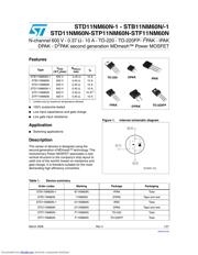 STD11NM60N-1_08 datasheet.datasheet_page 1