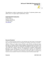 Z8F04A28100KITG datasheet.datasheet_page 2