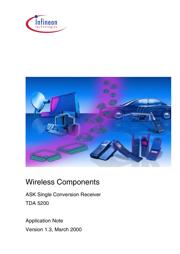 TDA5200 datasheet.datasheet_page 1
