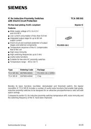 TCA 505 BG GEGXT datasheet.datasheet_page 1