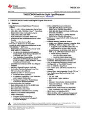 TMS320C6424ZDU7 datasheet.datasheet_page 1
