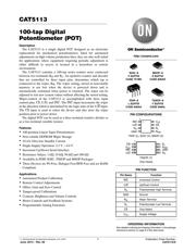 CAT5113VI00 datasheet.datasheet_page 1