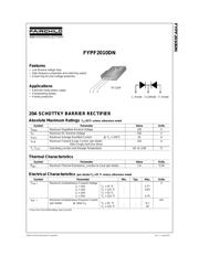 FYPF2010DNTU datasheet.datasheet_page 2