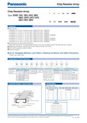 EXB-38V821JV 数据规格书 1