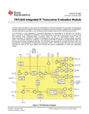 TRF2443EVM datasheet.datasheet_page 1