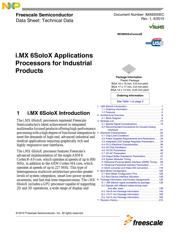 MCIMX6X1CVO08AB 数据规格书 1