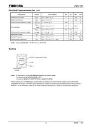 2SA2121 datasheet.datasheet_page 2