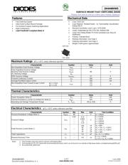 1N4448HWS-13-F 数据规格书 1