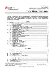 AMC7832EVM 数据规格书 1