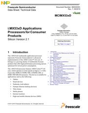 MCIMX535DVV2C 数据规格书 1