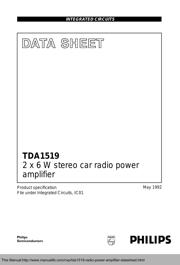 TDA1519CTH datasheet.datasheet_page 2
