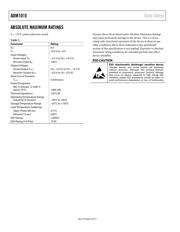 ADM101E 数据规格书 4