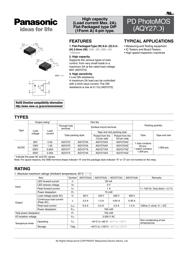 AQY-272A datasheet.datasheet_page 1