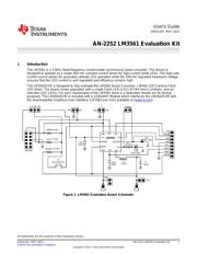 LM3561EVM 数据规格书 1