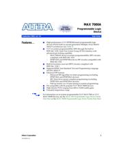 EPM7256AEQC208-7 数据规格书 1