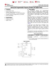 SN74LS294N datasheet.datasheet_page 1