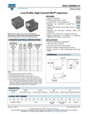 IHLP2525EZER100M01 datasheet.datasheet_page 1