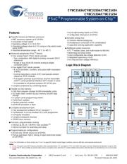 CY8C21334-24PVXIT datasheet.datasheet_page 1